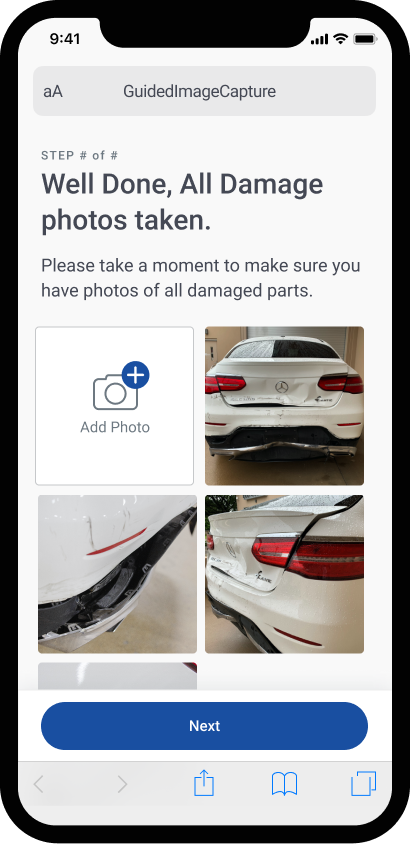 Homepage – Automated line-by-line estimate (2)